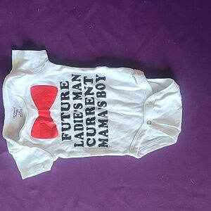 0-3 mama's boy onsie